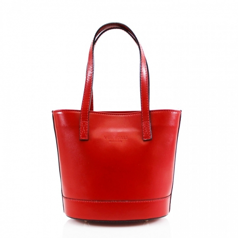 Damska kozena kabelka VP Bucket Style Bag red - 1.JPG