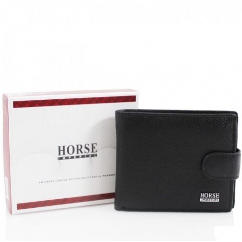 wmoda Panska kozena penazenka Horse 023B black - 1.JPG