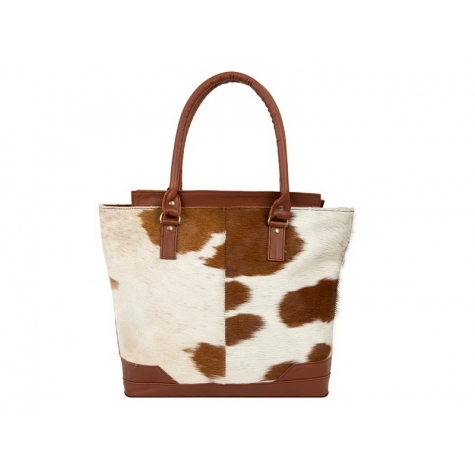 Wmoda,-Damska kozena kabelka Mahi Lelather-Florence-4100-brown-white-hair.jpg