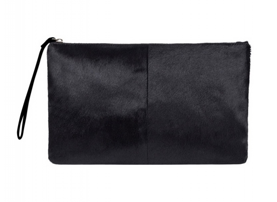 Wmoda-Damska kozena kabelka do ruky MAHI Leather-Classic Clutch Bag-1404-black-hair.jpg
