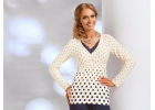 Damske pyzamo DONNA Sonia ecru-Wmoda-modra-bezova-1a.jpg