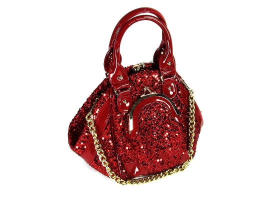 Damska extravagantna lakovana kabelka Tom a Eva 834 cervena Wmoda 13.jpg