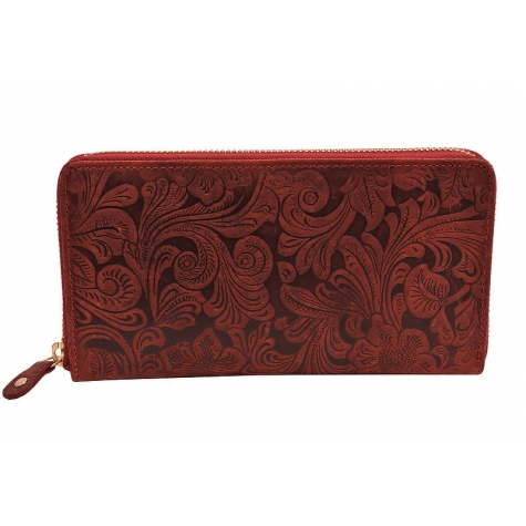 Damska kozena penazenka Mercucio-4211465-Wmoda-Cervena-1.jpg