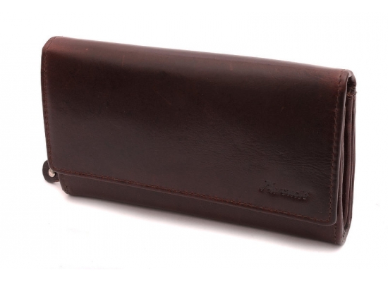 Damska kozena penazenka Mercucio-3311425-Wmoda-Brown-1.jpg