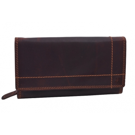 Damska kozena penazenka Mercucio-3811206-Wmoda-Brown-1.jpg